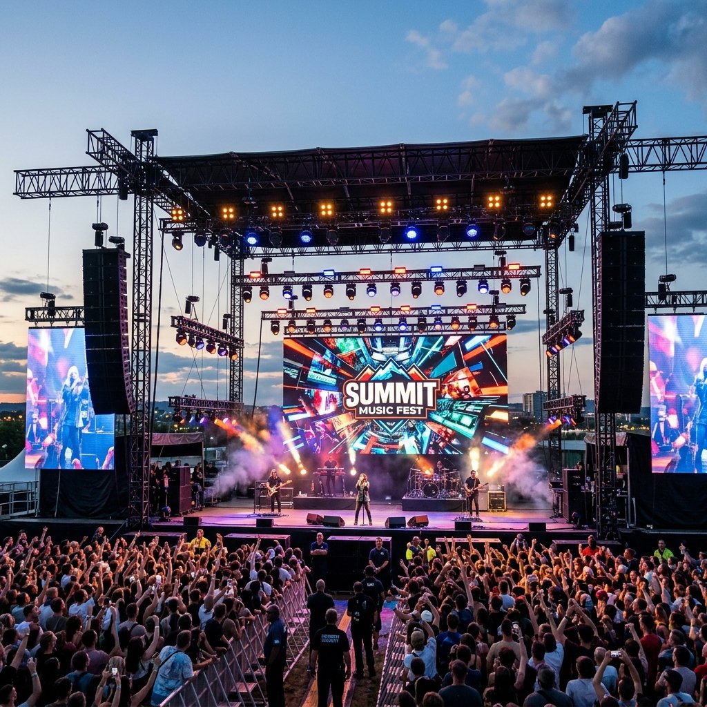 LED Screens & Sound Systems